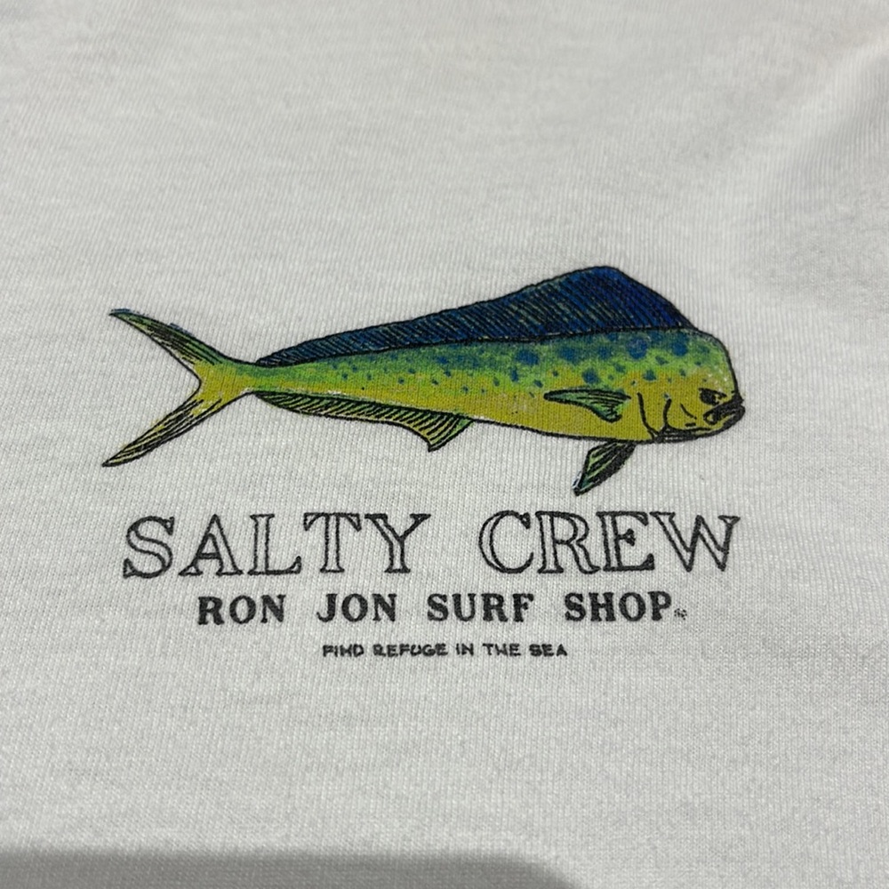 Salty crew Ron Jon surf shop men’s long sleeve tee